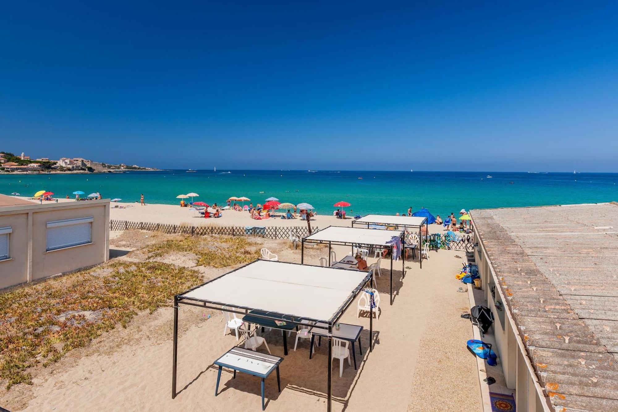 L'Escale Plage Algajola  Exteriér fotografie
